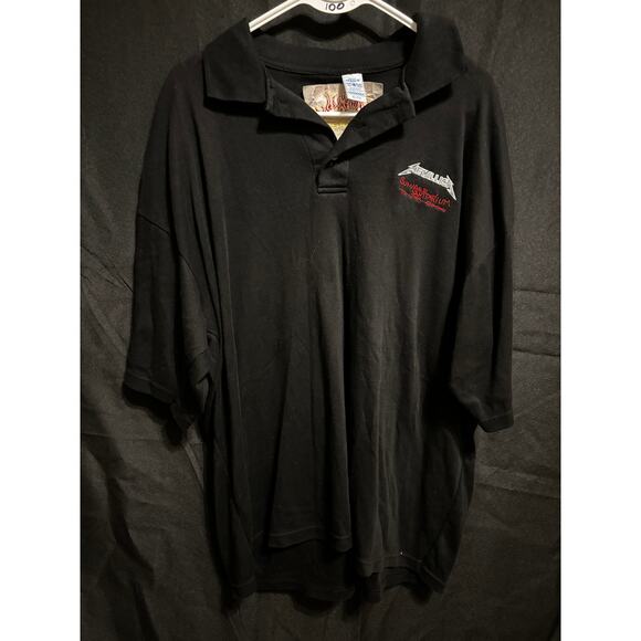 Vintage 2000 Metallica Summer Sanitarium Polo Pyrotechnics - Picture 1 of 5